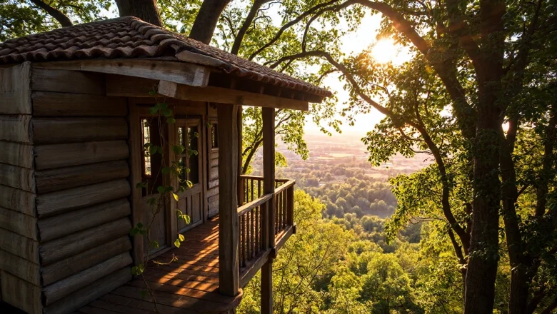 Découvrez les meilleures cabanes dans les arbres en dordogne